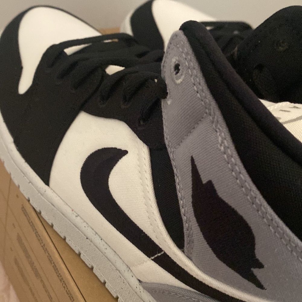 AIR JORDAN 1 MID SE WMNS LIGHT STEEL GREY - Picture 4 of 7